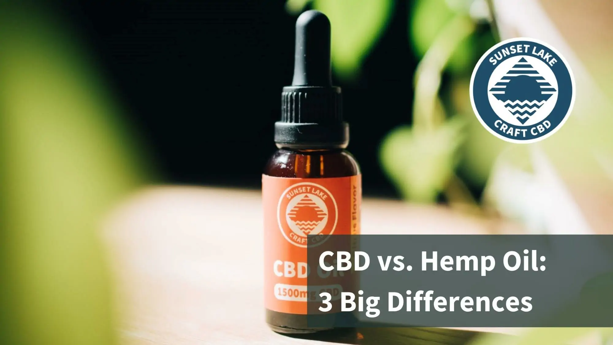 CBD Oil vs. Hemp Oil: 3 Big Differences